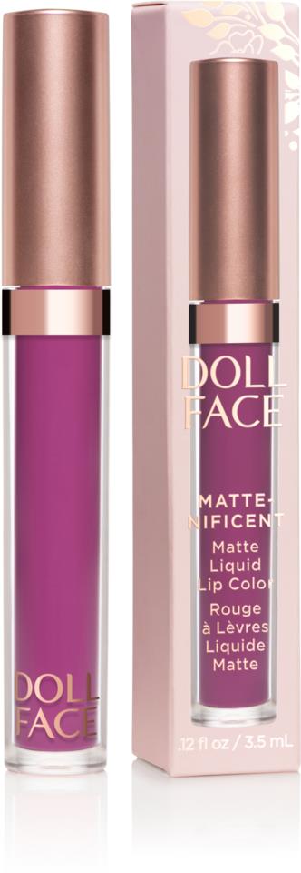 Doll Face Matte-Nificent Liquid Lipcolor Holiday