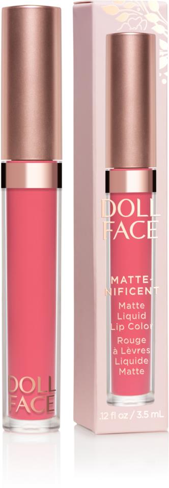 Doll Face Matte-Nificent Liquid Lipcolor Pretty In Pink