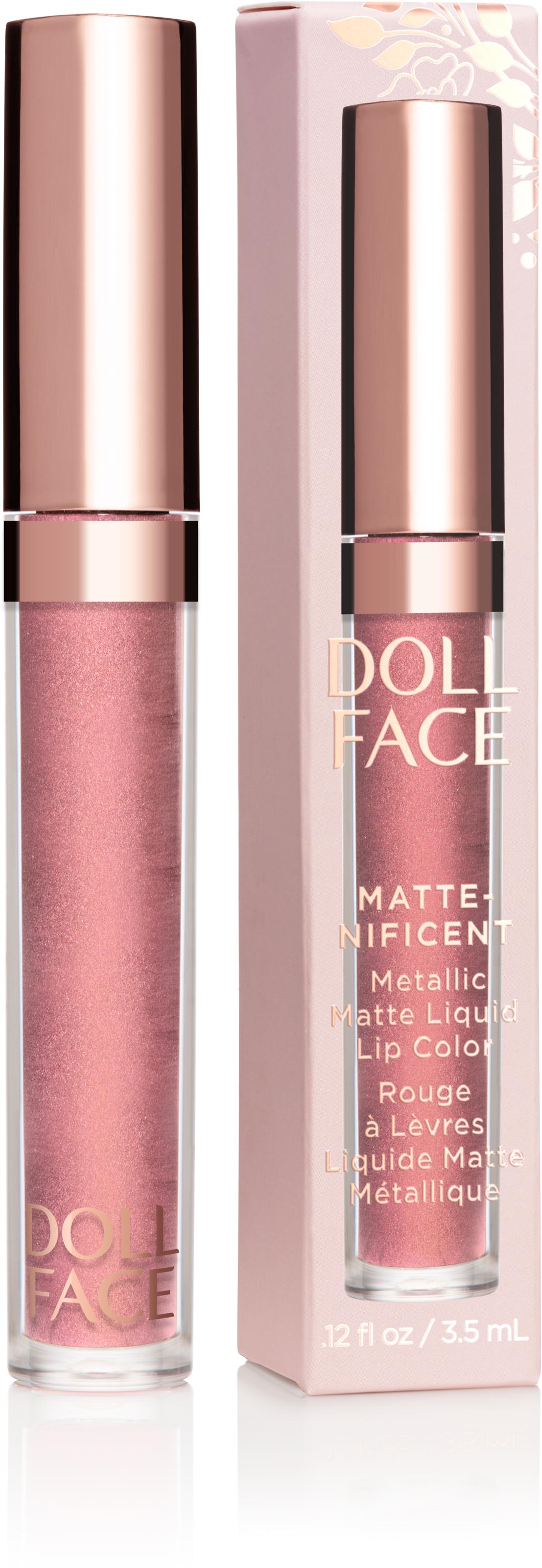 Doll Face Matte-Nificent Metallic Liquid Lipcolor Astrid