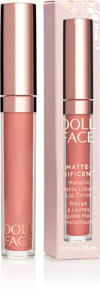 Doll Face Matte-Nificent Metallic Liquid Lipcolor Galaxy
