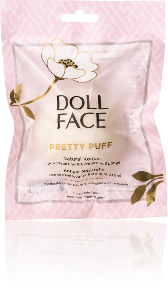 Doll Face Pretty Puff Natural Konjac Cleansing Sponge 