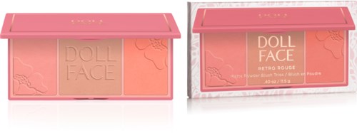 Doll Face Retro Rouge Matte Powder Blush Trios Marilyn