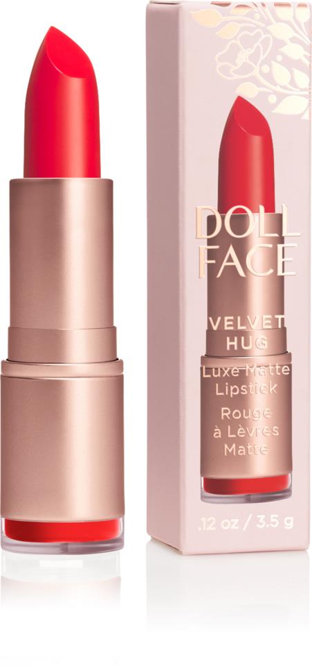 Doll Face Velvet Hug Luxe Matte Lipstick Amore