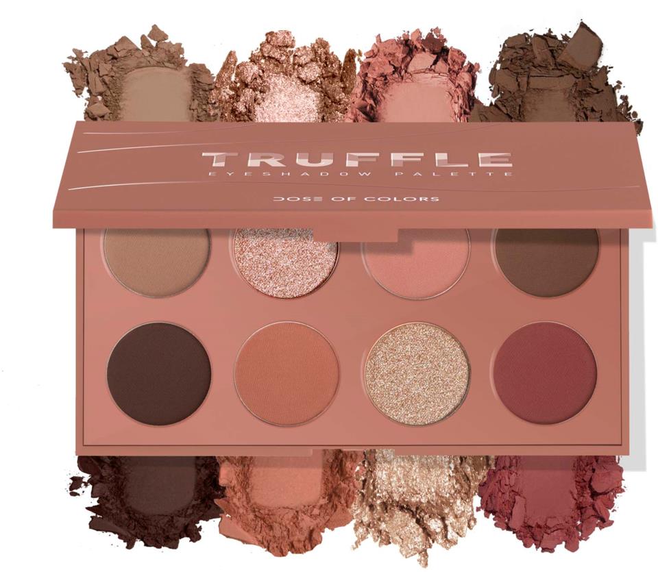 Dose of Colors Truffle Eyeshadow Palette 8x1,3g