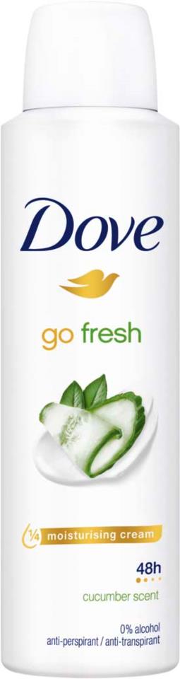 Dove 48h Go Fresh Cucumber Spray 150 ml