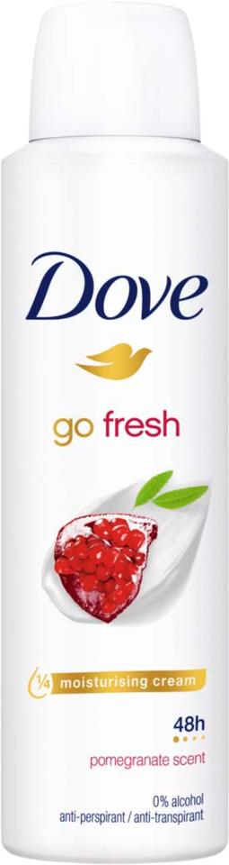 Dove 48h Go Fresh Pomegranate Fruit Spray 150 ml