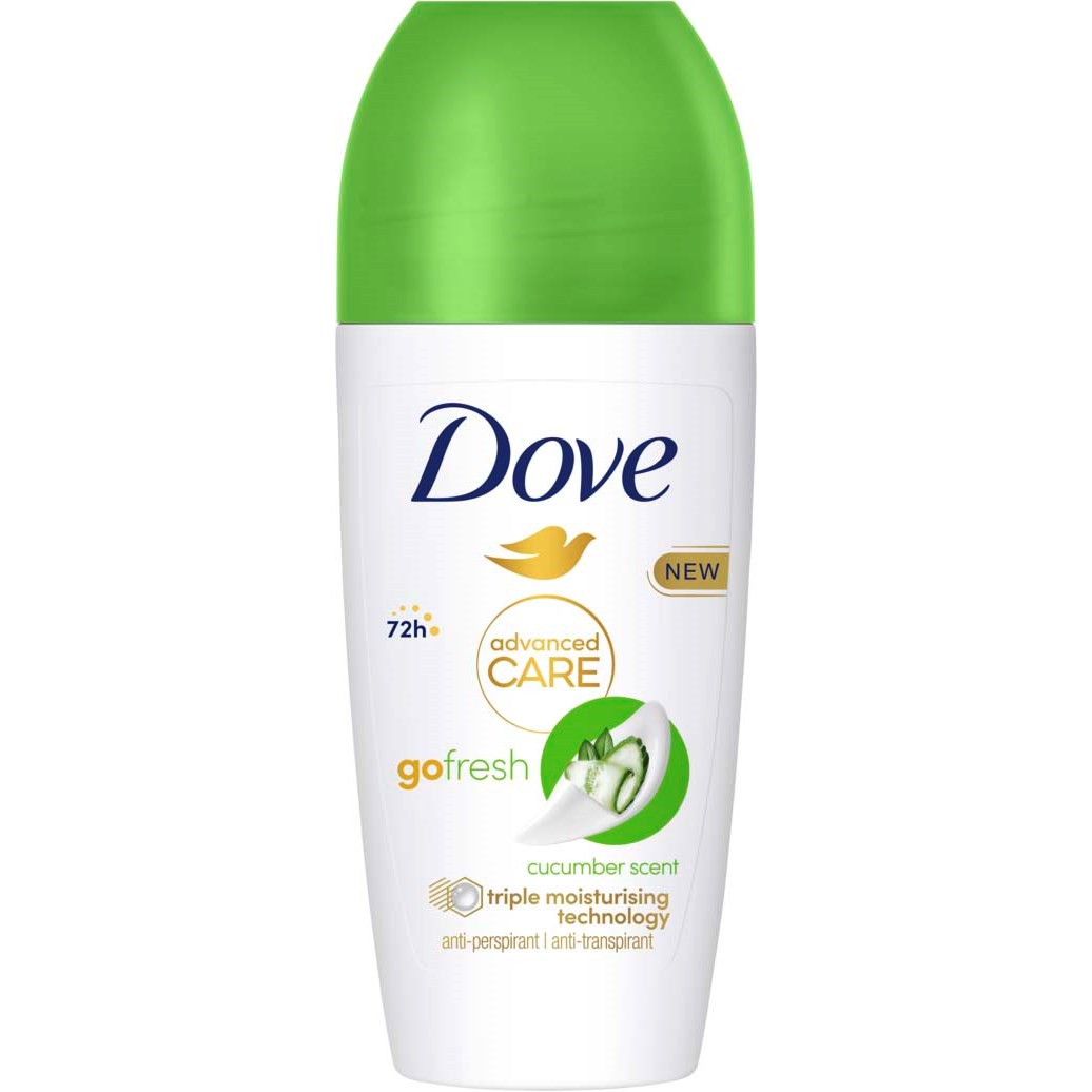 Läs mer om Dove 72h Advanced Care Go Fresh Cucumber Roll-On 50 ml