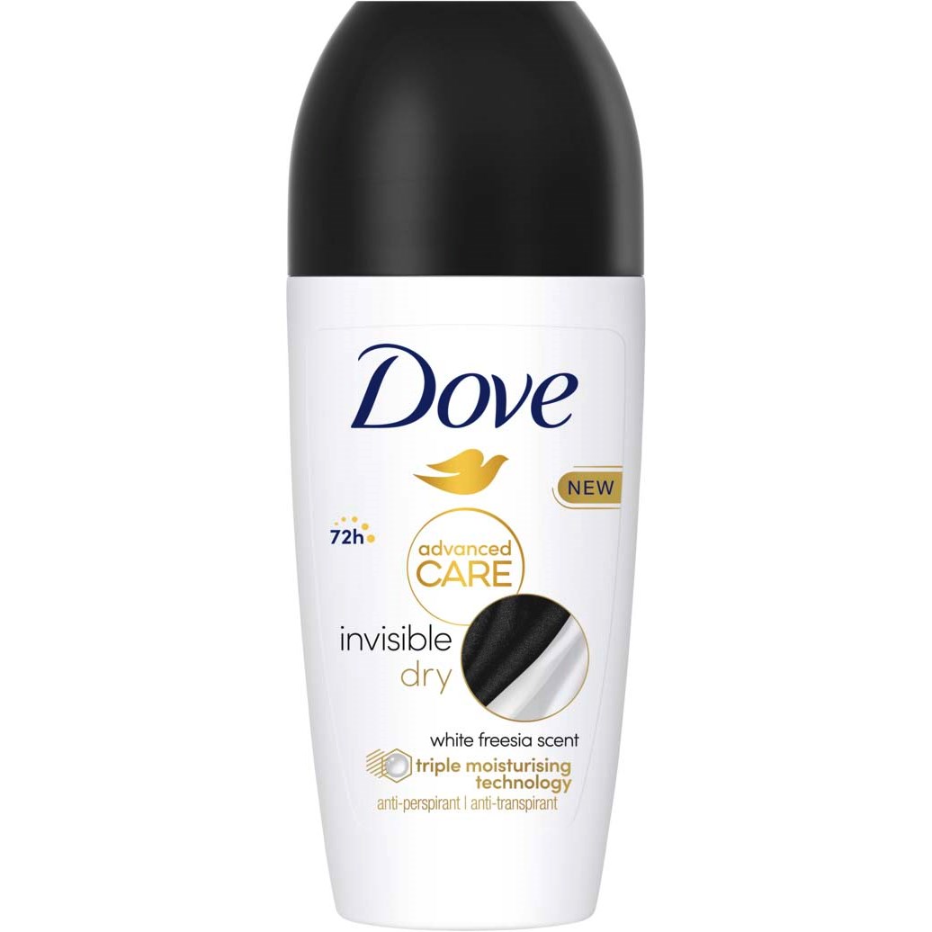 Läs mer om Dove 72h Advanced Care Invisible Dry Roll-On 50 ml