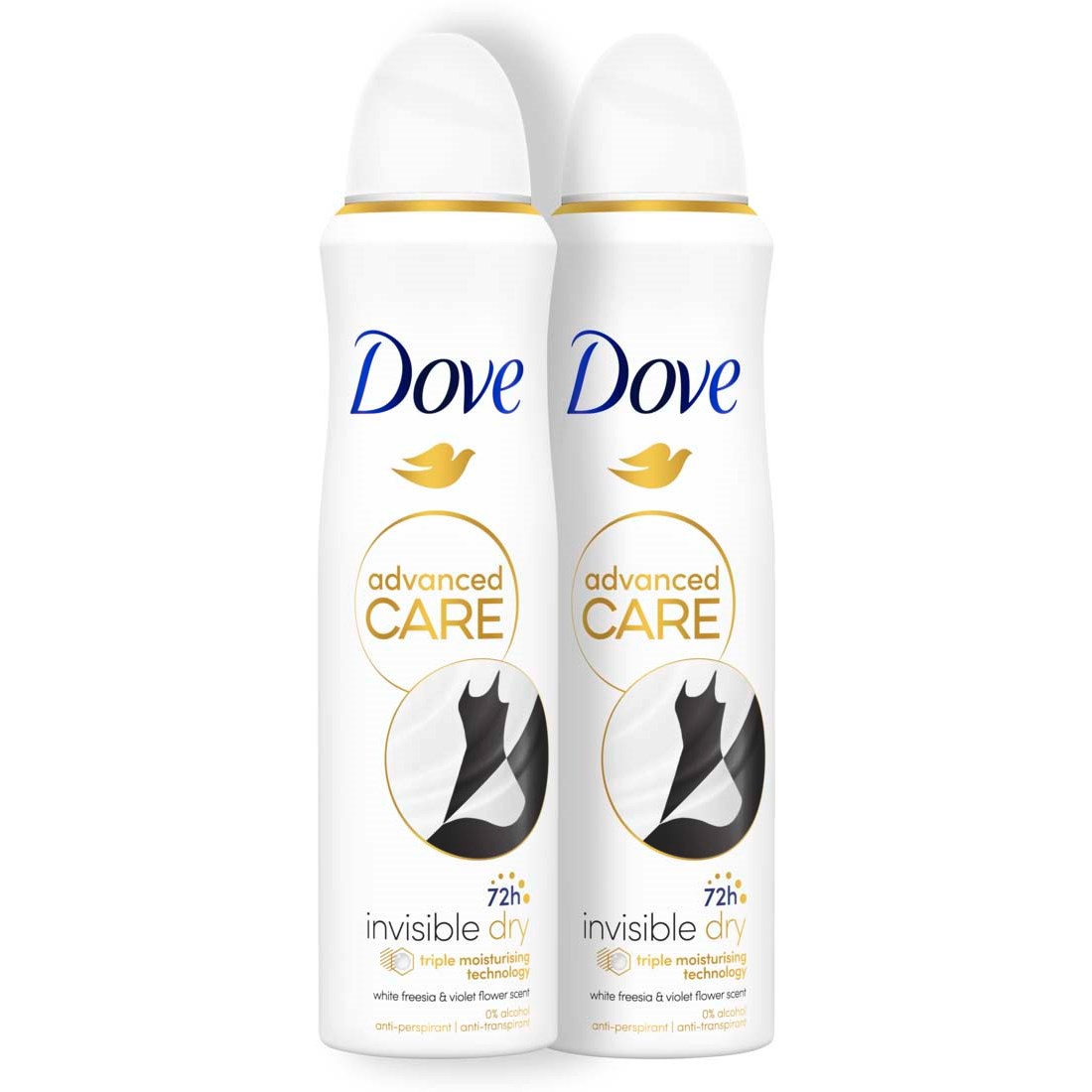 Läs mer om Dove 72h Advanced Care Invisible Dry Spray 150 ml