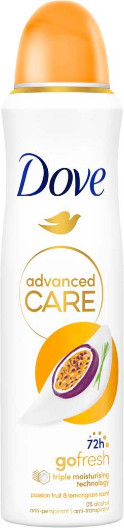 Dove 72h Advanced Care Passion Fruit & Lemongrass Spray