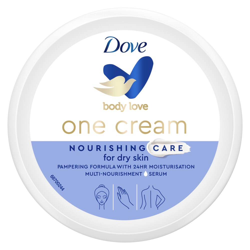 Läs mer om Dove Body Love One Cream Dry Skin 250 ml