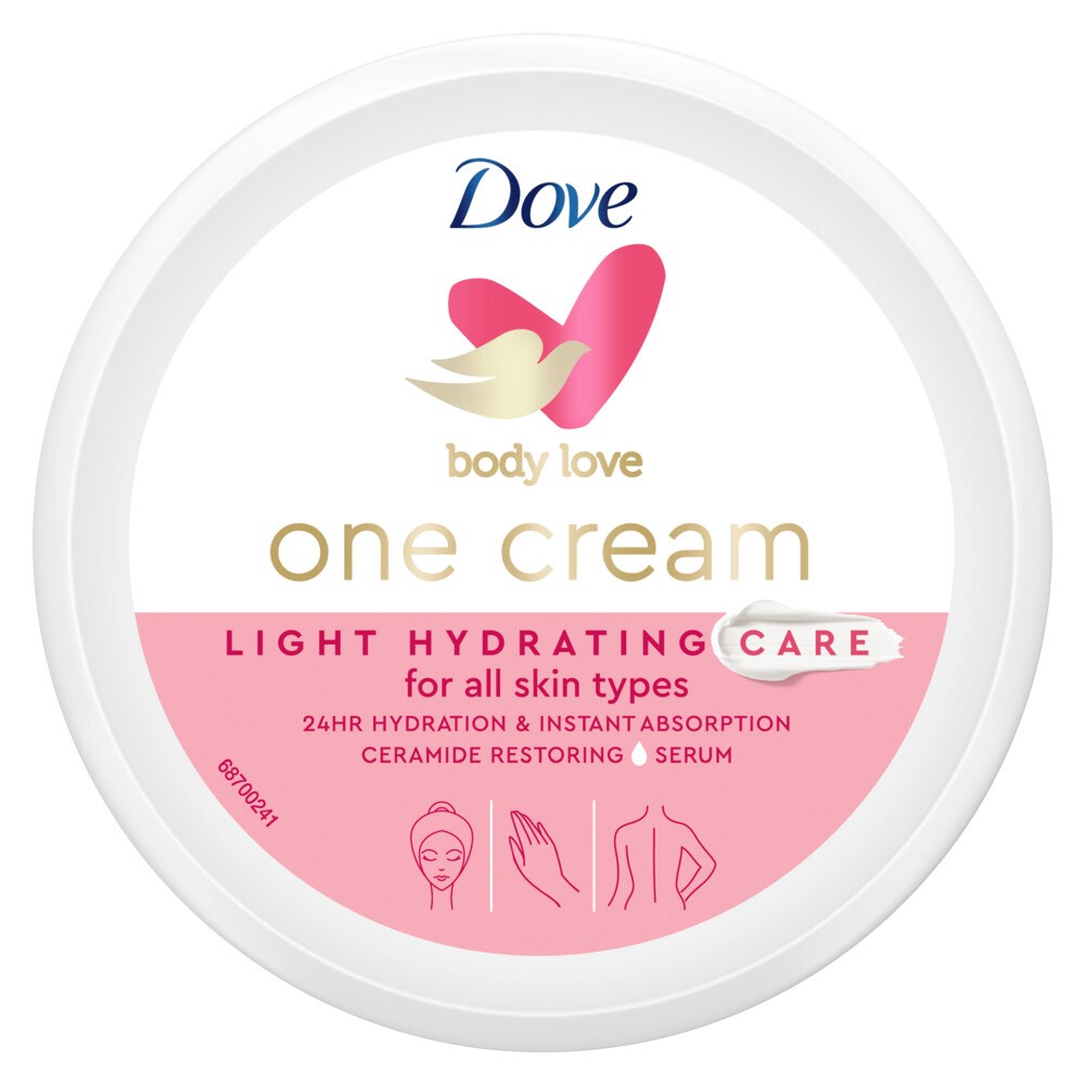Läs mer om Dove Body Love One Cream Normal Skin 250 ml