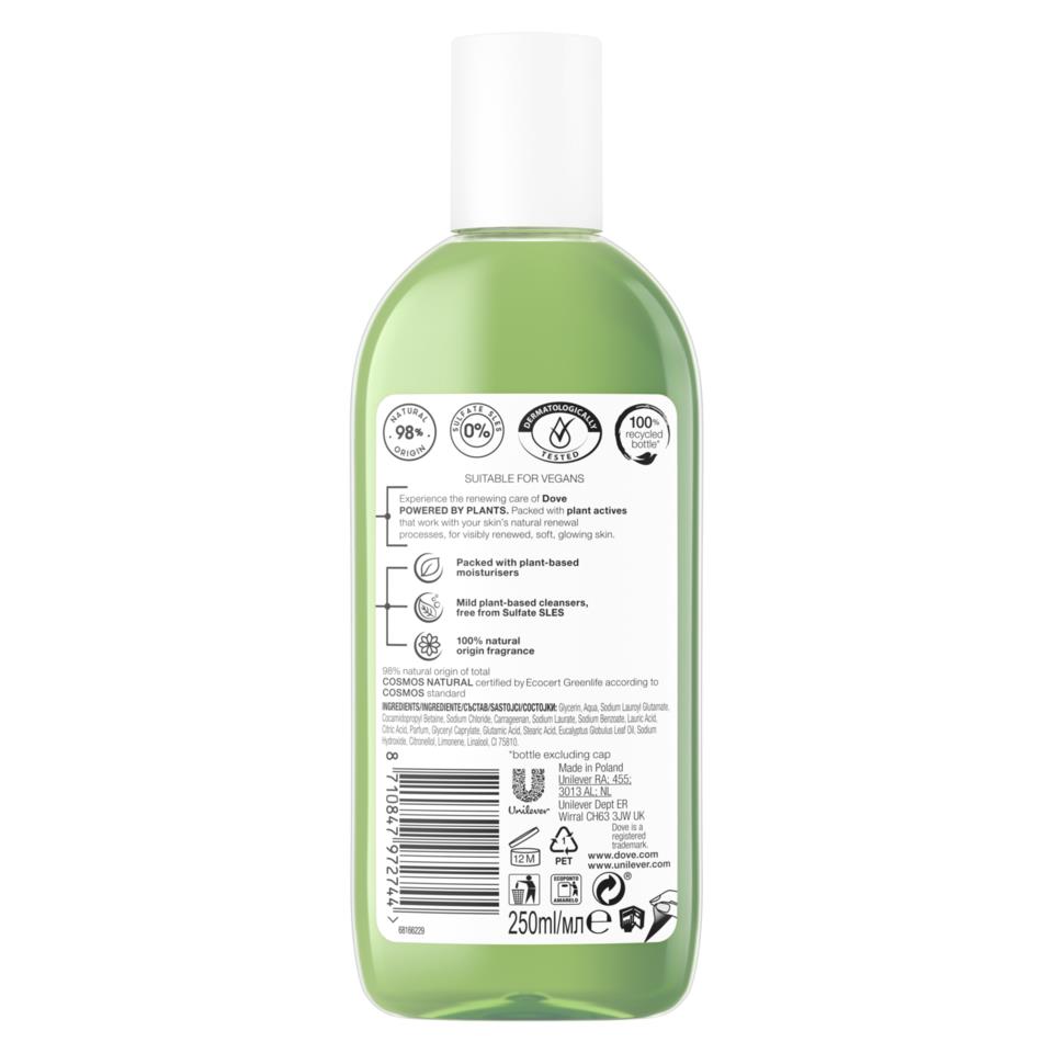Dove Body Oil Wash Eucalyptus 250 ML