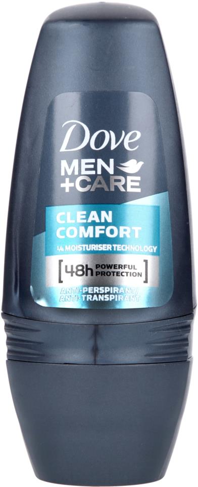 Dove Men Clean Comfort Anti-Perspirant Deo Roll-On 50ml
