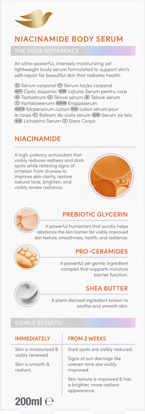 Dove Niacinamide Body Serum 200 ml