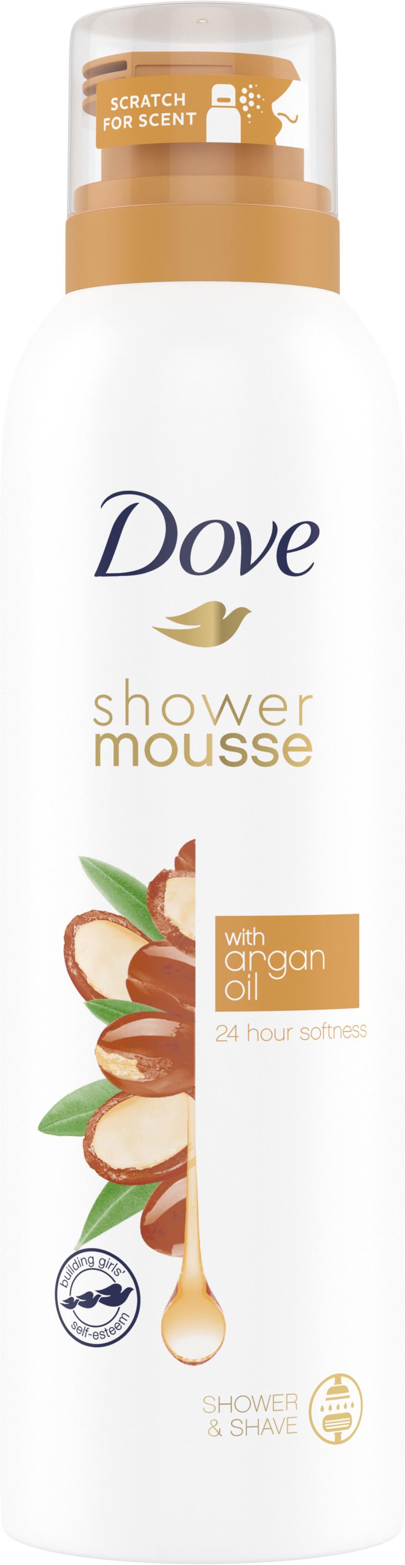 Dove Shower Mousse Argan Oil 200 ml