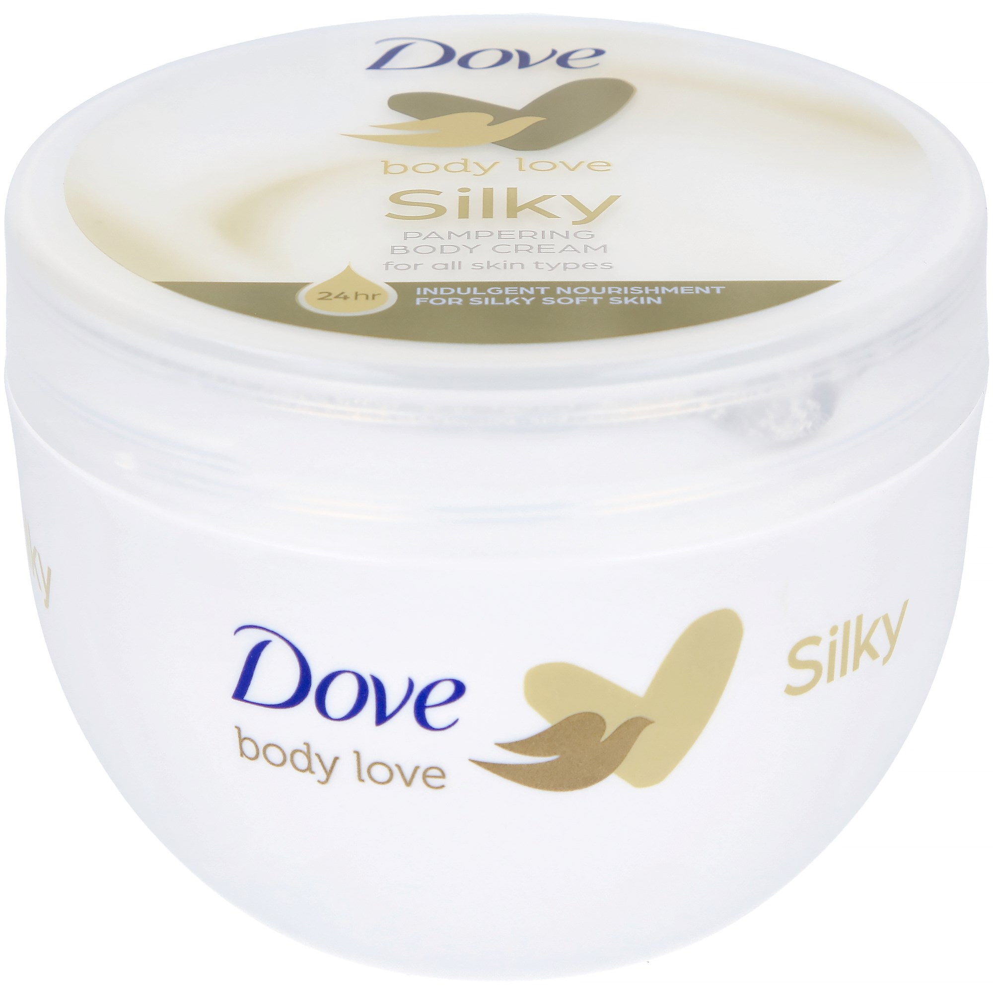 Läs mer om Dove Silky Body Cream 300 ml
