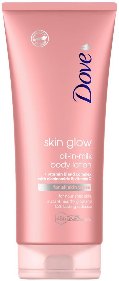 Dove Skin Glow Oil-In-Milk Body Lotion 200 ml