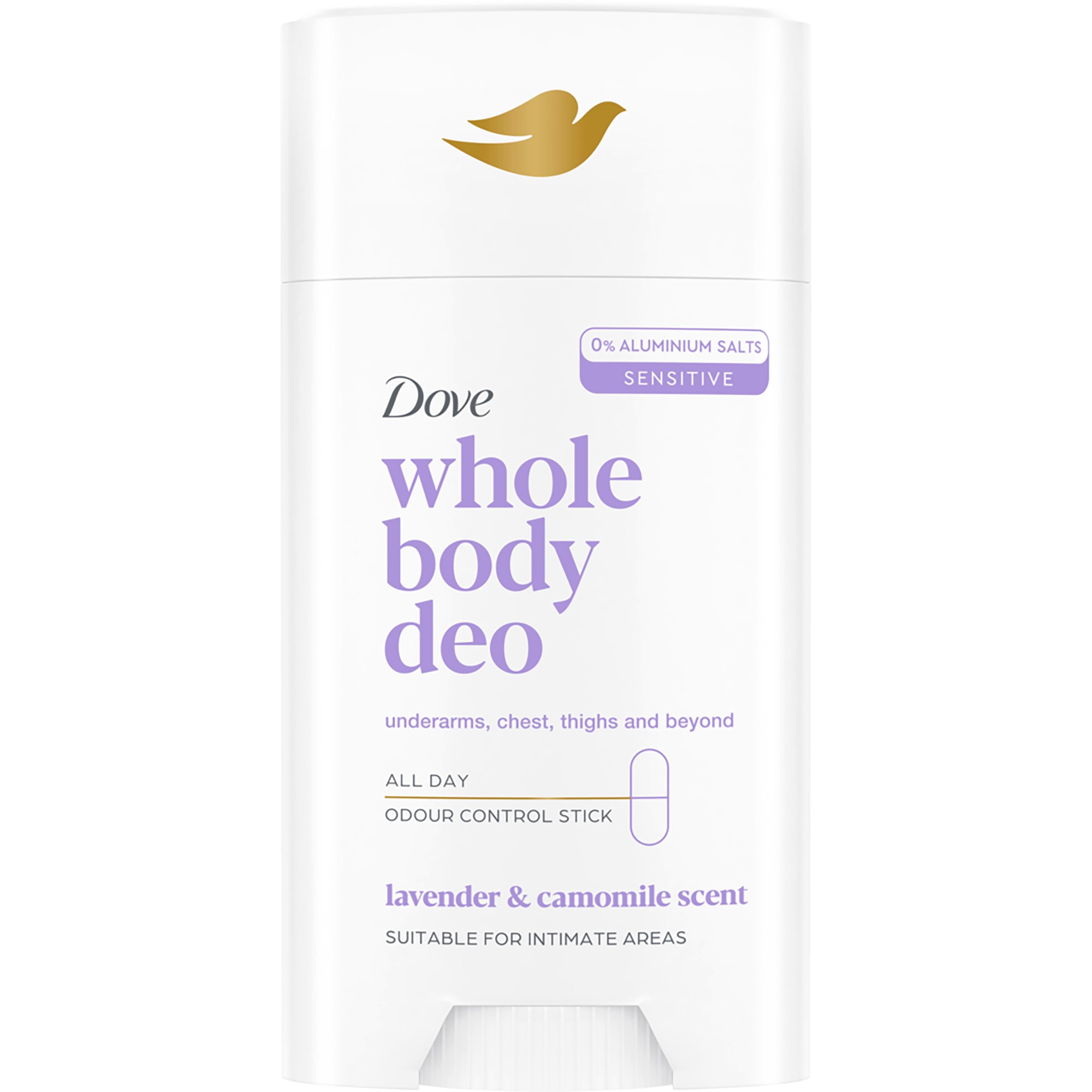 Dove Whole Body Deodorant Lavender & Chamomile Deodorant Stick 75