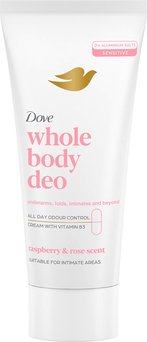 Dove Whole Body Deodorant Raspberry & Rose Deodorant Cream 75 ml