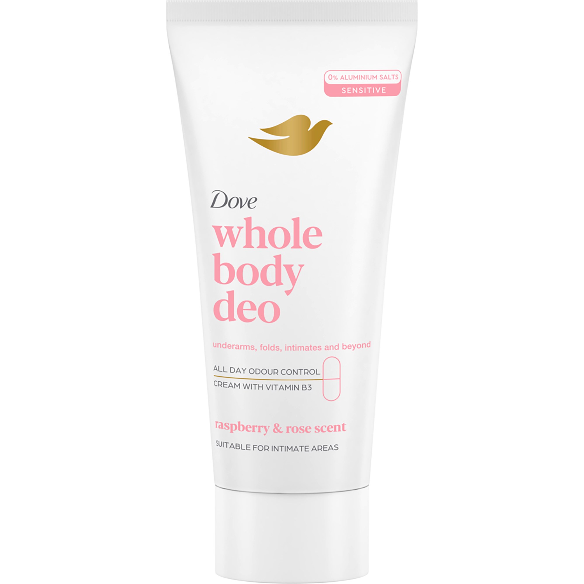 Dove Whole Body Deodorant Raspberry & Rose Deodorant Cream 75 ml