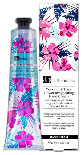Dr Botanicals Coconut & Tiare Flower Invigorating Hand Cream