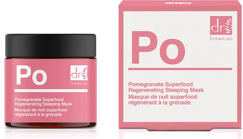 Dr Botanicals Pomegranate Superfood Regenerating Sleeping Mask