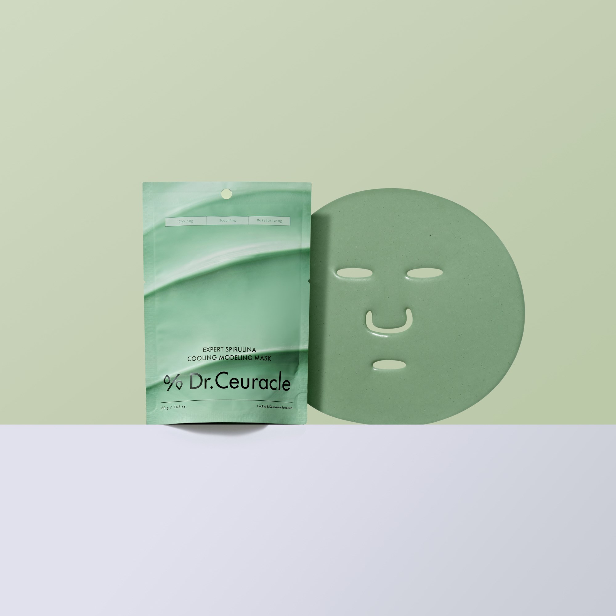 Dr. Ceuracle Expert Spirulina Cooling Modeling Mask 30 ml (obrázok 4)