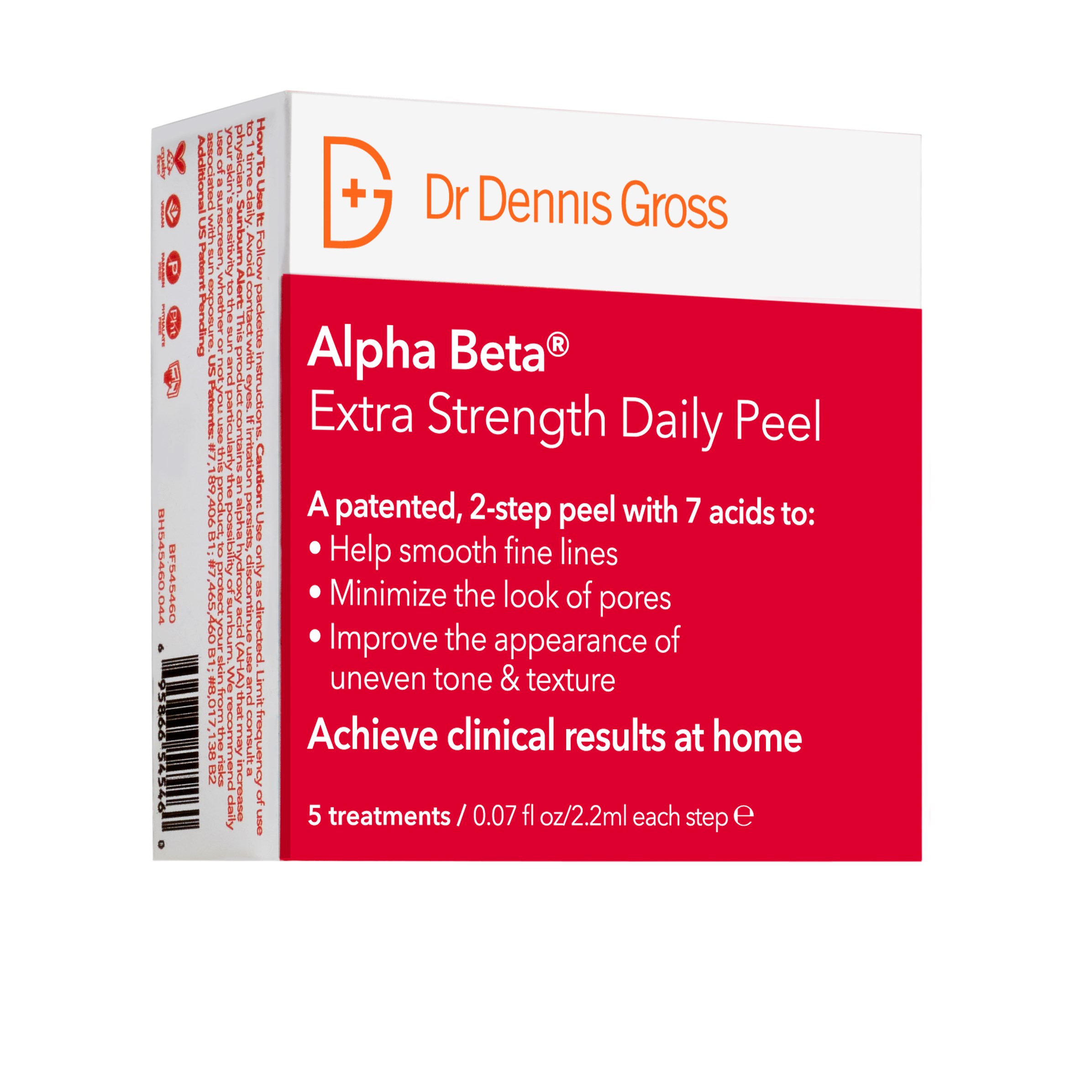 Bilde av Dr Dennis Gross Alpha Beta® Extra Strength Daily Peel 5 Stk