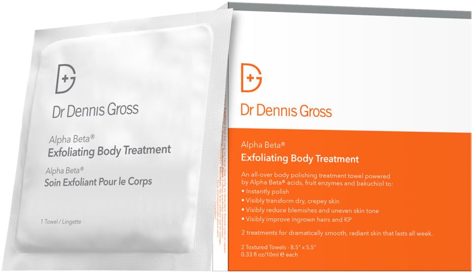 Dr Dennis Gross Alpha Beta Exfoliating BodyTreatment 2 applikationer