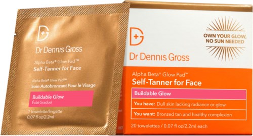 Dr Dennis Gross Alpha Beta® Glow Pad Self-Tanner for Face 20 st