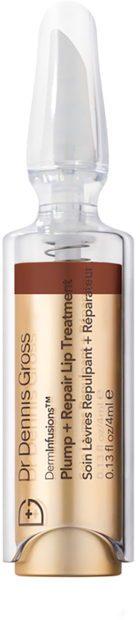 Dr Dennis Gross DermInfusions™ Plump + Repair Lip Treatment Tints Brown