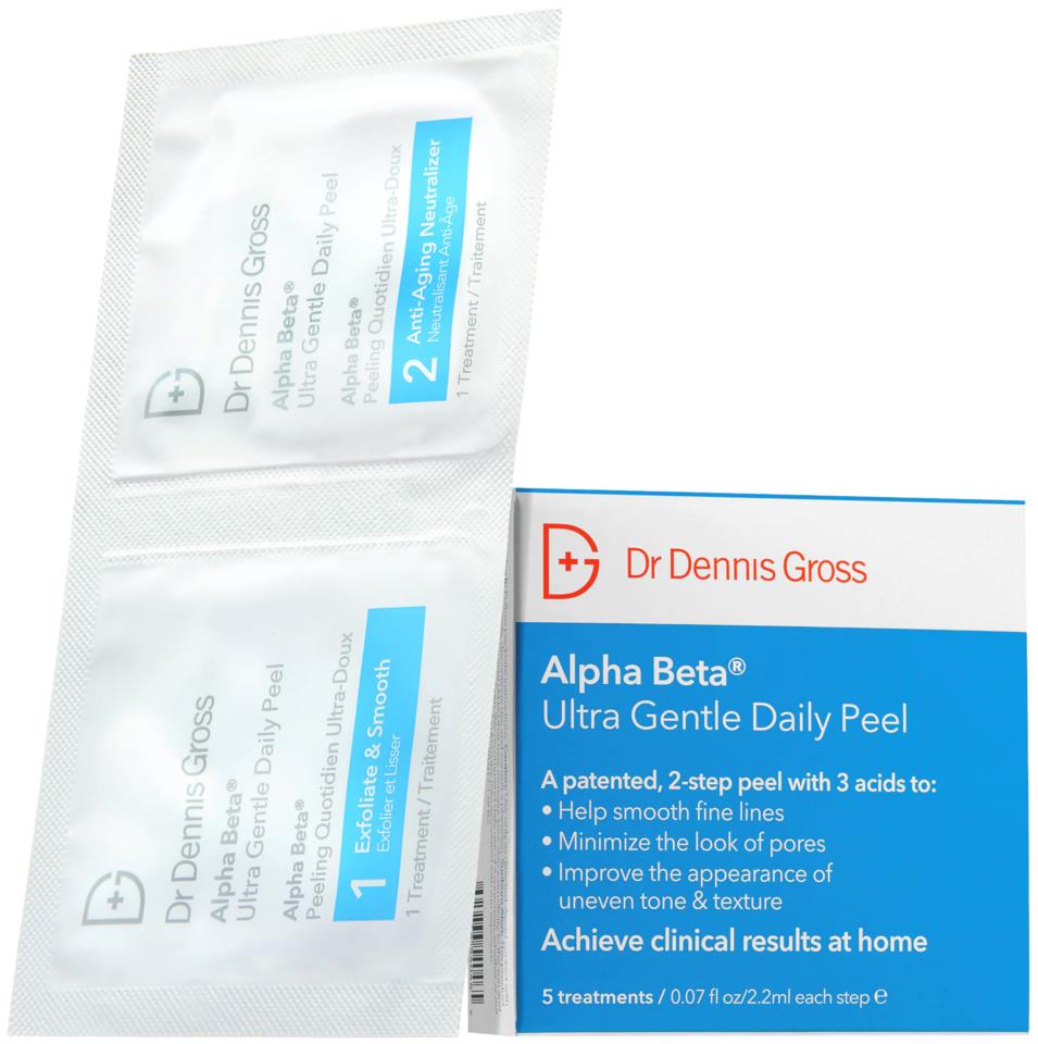 Dr Dennis Gross Skincare Alpha Beta® Peel Ultra Gentle Servetter 5 st