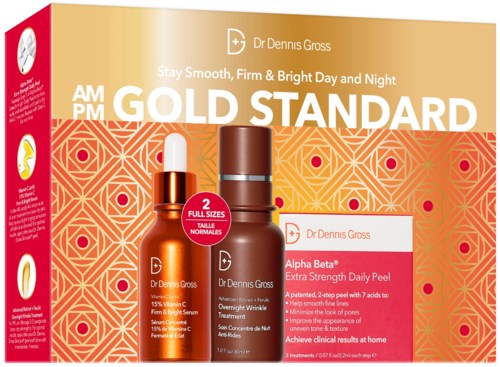 Dr Dennis Gross AM/PM Gold Standard Kit