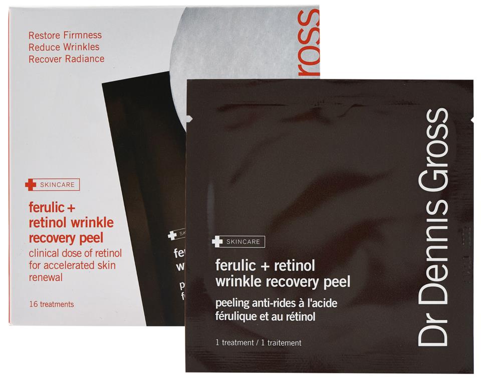 Dr Dennis Gross Skincare Ferulic + Retinol Wrinkle Recovery Peel