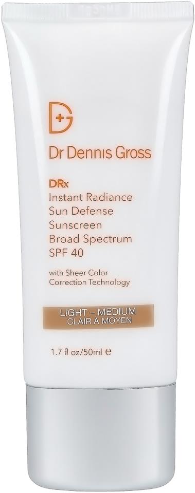 Dr Dennis Gross Skincare Instant Radiance Spf 40 -Light Medium