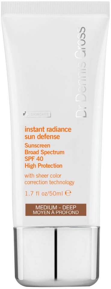 Dr Dennis Gross Skincare Instant Radiance Spf 40 – Medium Deep