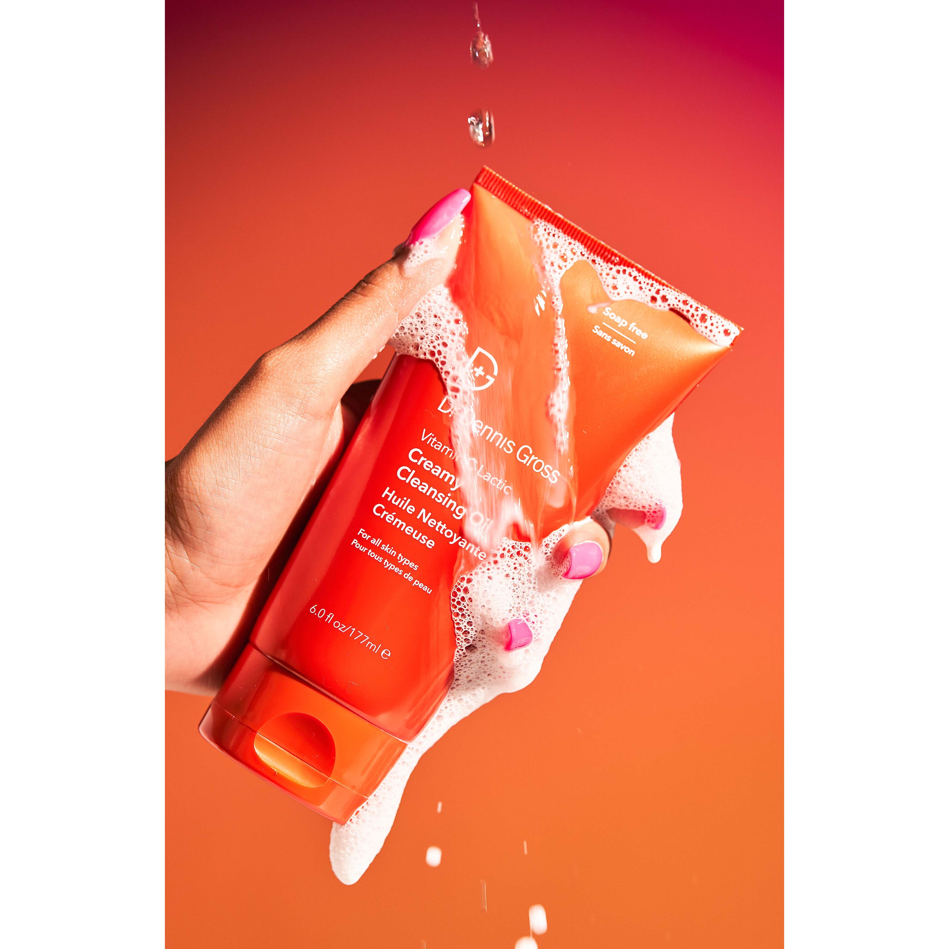 Alternativ bild 1 för Dr Dennis Gross Vitamin C Lactic Creamy Cleansing Oil