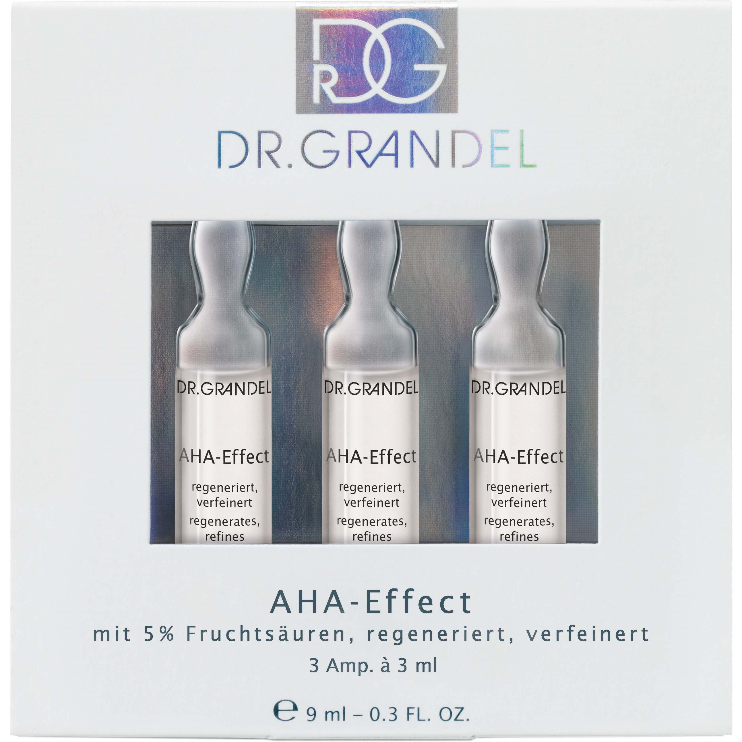 Läs mer om Dr. Grandel Ampoules Concentrates AHA Effect Peeling & Refining 3x3 ml