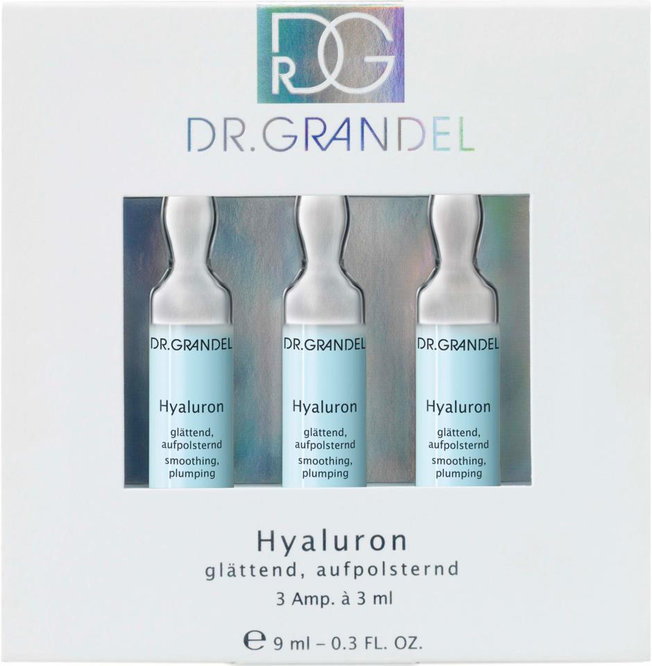 Dr Grandel Kosmetik Hyaluron 3x3 ml - Smoothing & Plumping