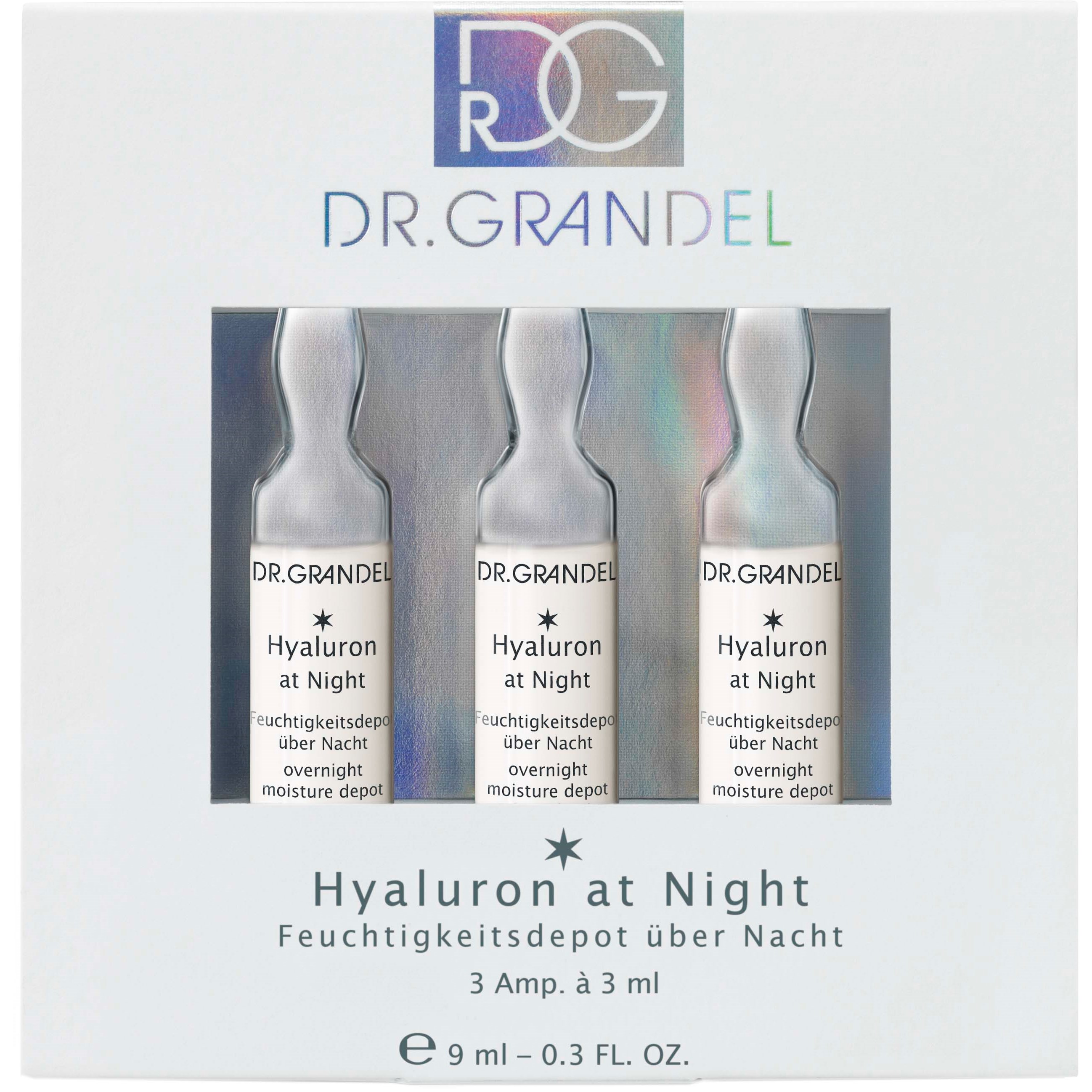 Läs mer om Dr. Grandel Ampoules Concentrates Hyaluron at Night Moisturizing & Nou