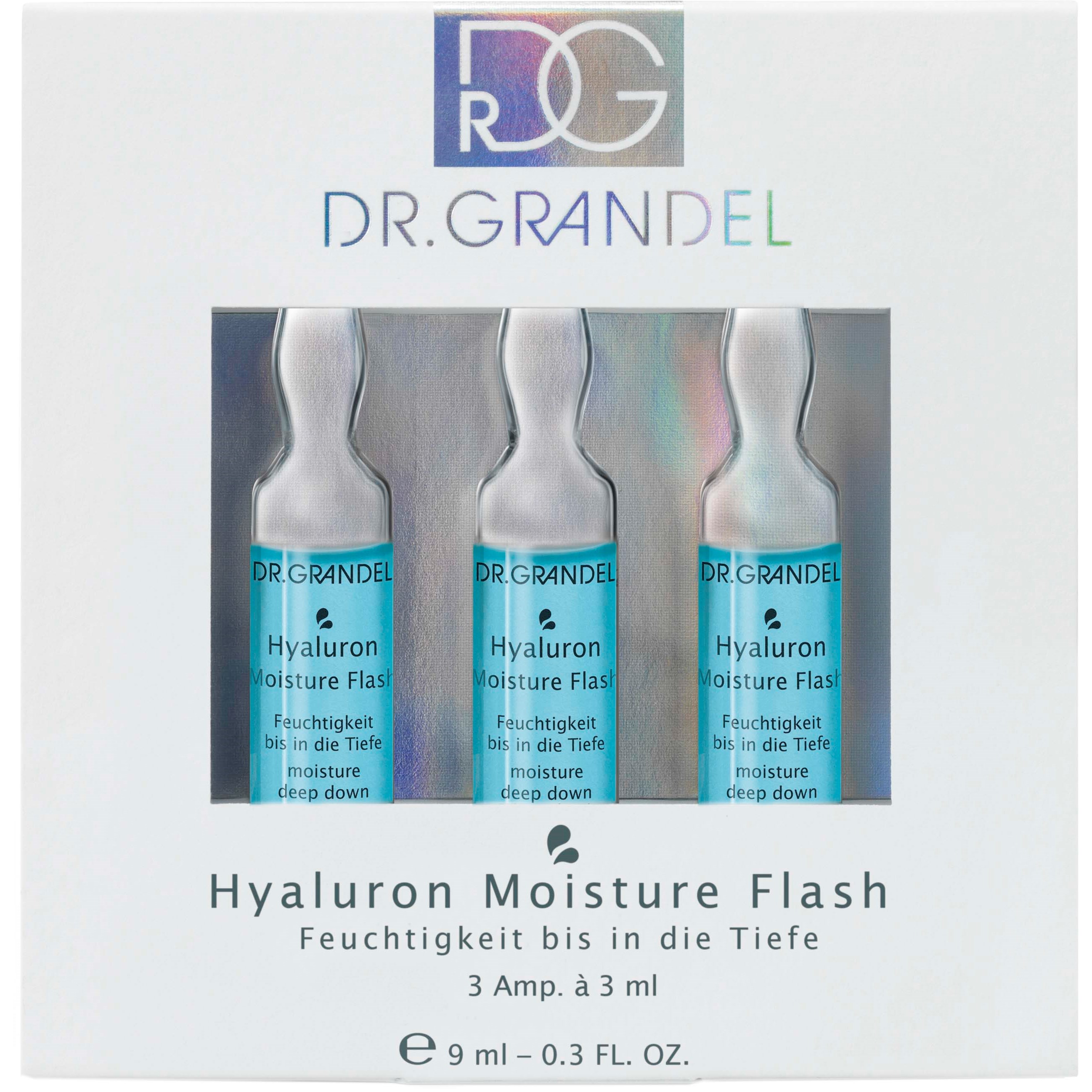Läs mer om Dr. Grandel Ampoules Concentrates Hyaluron Moisture Flash Radiant Comp
