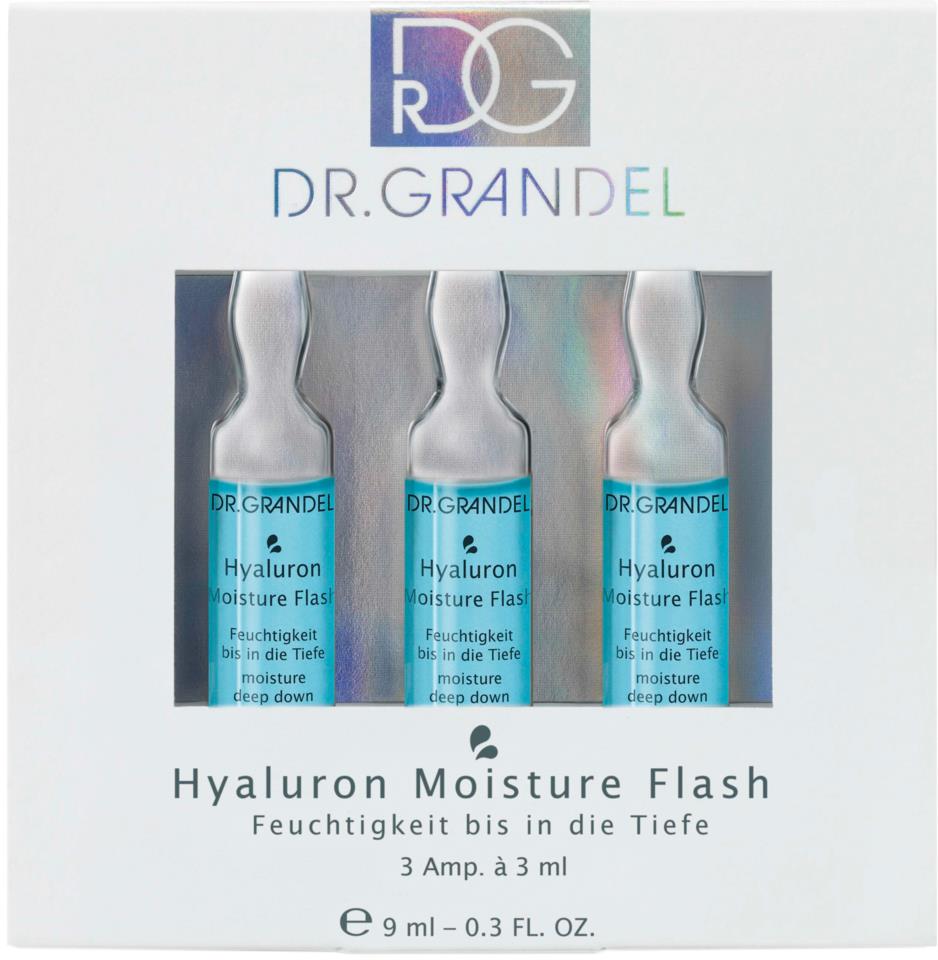 Dr Grandel Kosmetik Hyaluron Moisture Flash 3x3 ml - Radiant