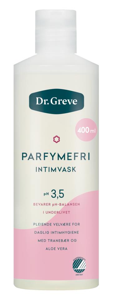 Dr Greve Sensitiv Intim.Parfymefri 400ml