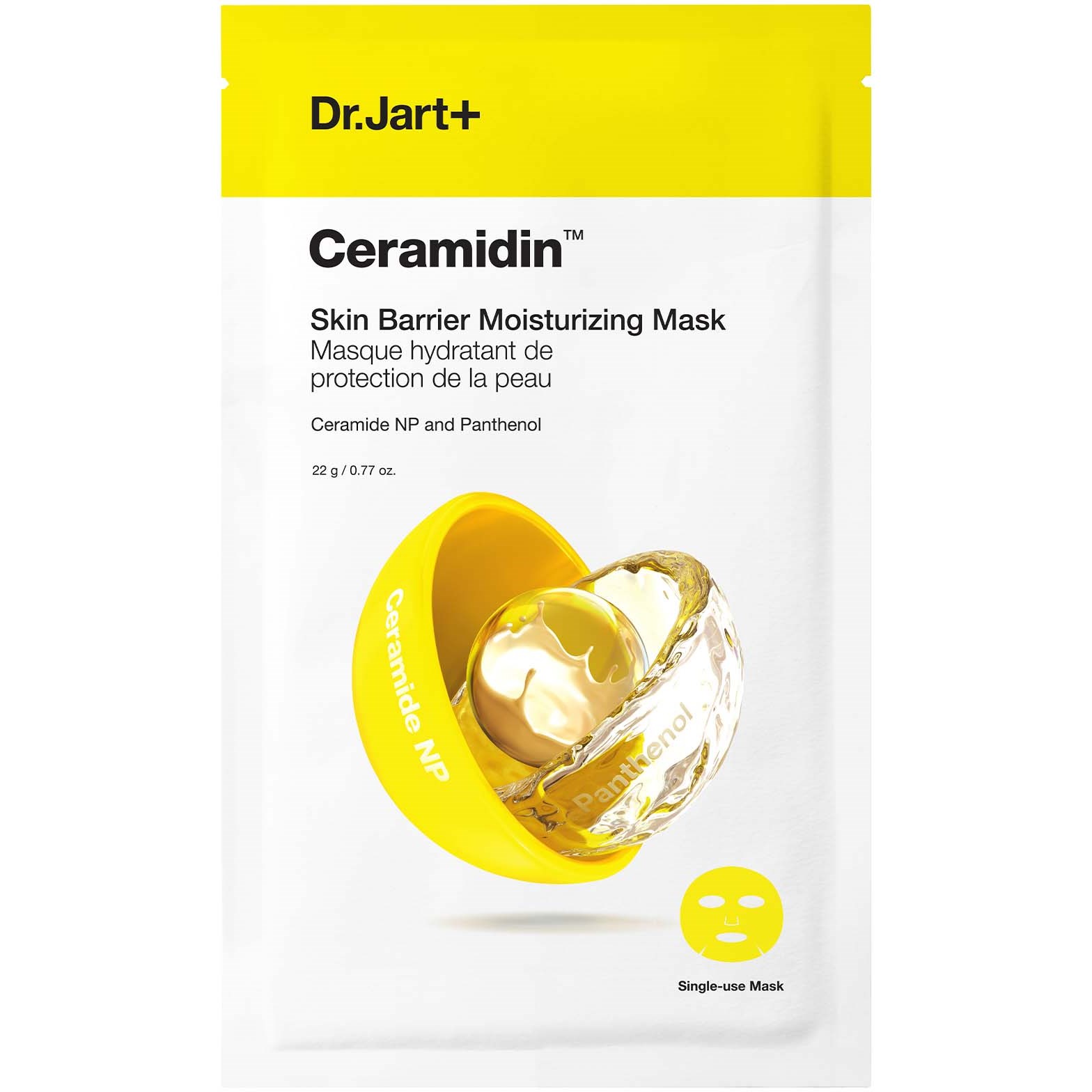 Dr.Jart+ Ceramidin Skin Barrier Moisturizing Mask - maseczka w płachci
