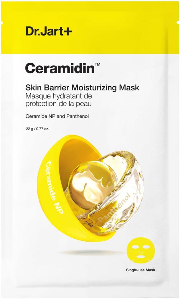 Dr Jart+ Ceramidin Skin Barrier Moisturizing Mask 22 g