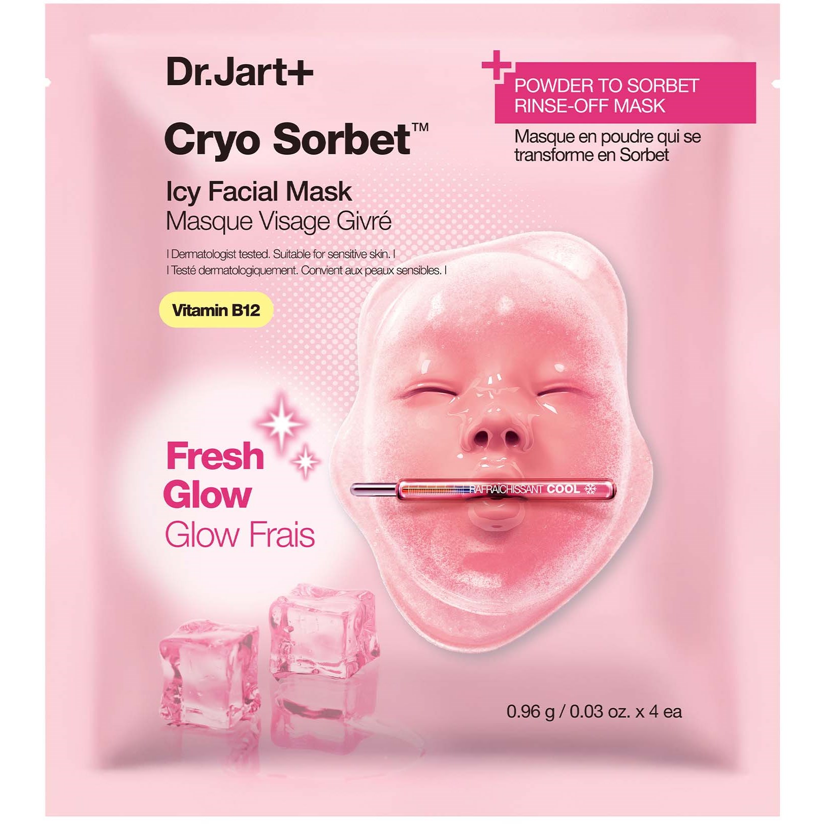 Dr.Jart+ Cryo Sorbet Icy Facial Mask 3 g billede