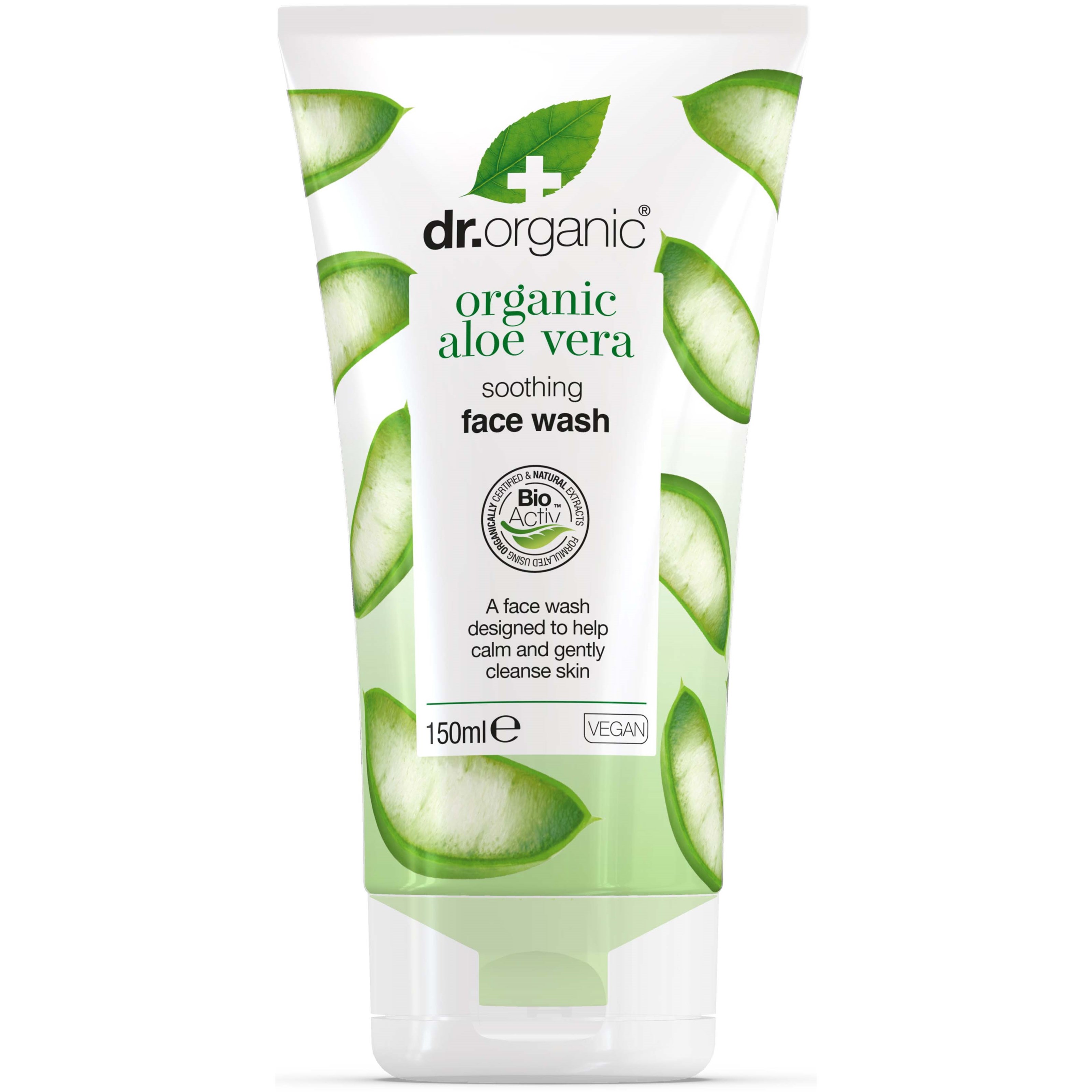 Läs mer om Dr. Organic Aloe Vera Creamy Face Wash 150 ml