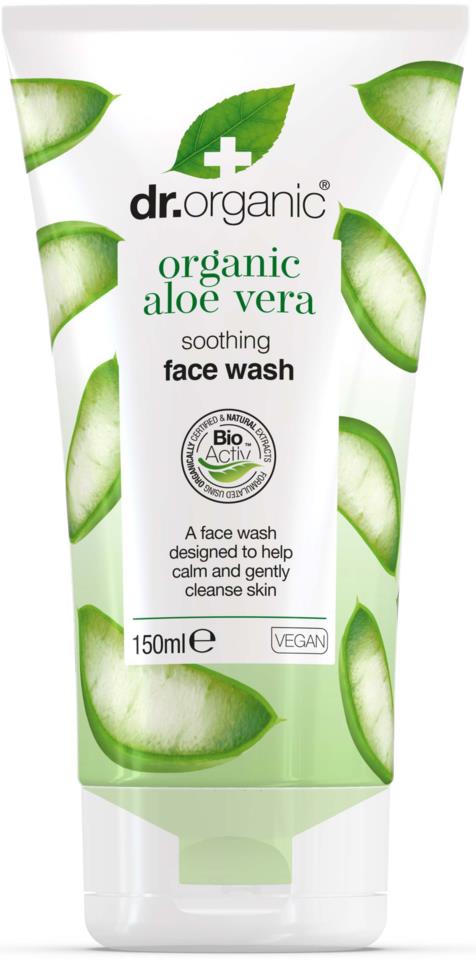 Dr Organic Aloe Vera Creamy Face Wash 150 ml