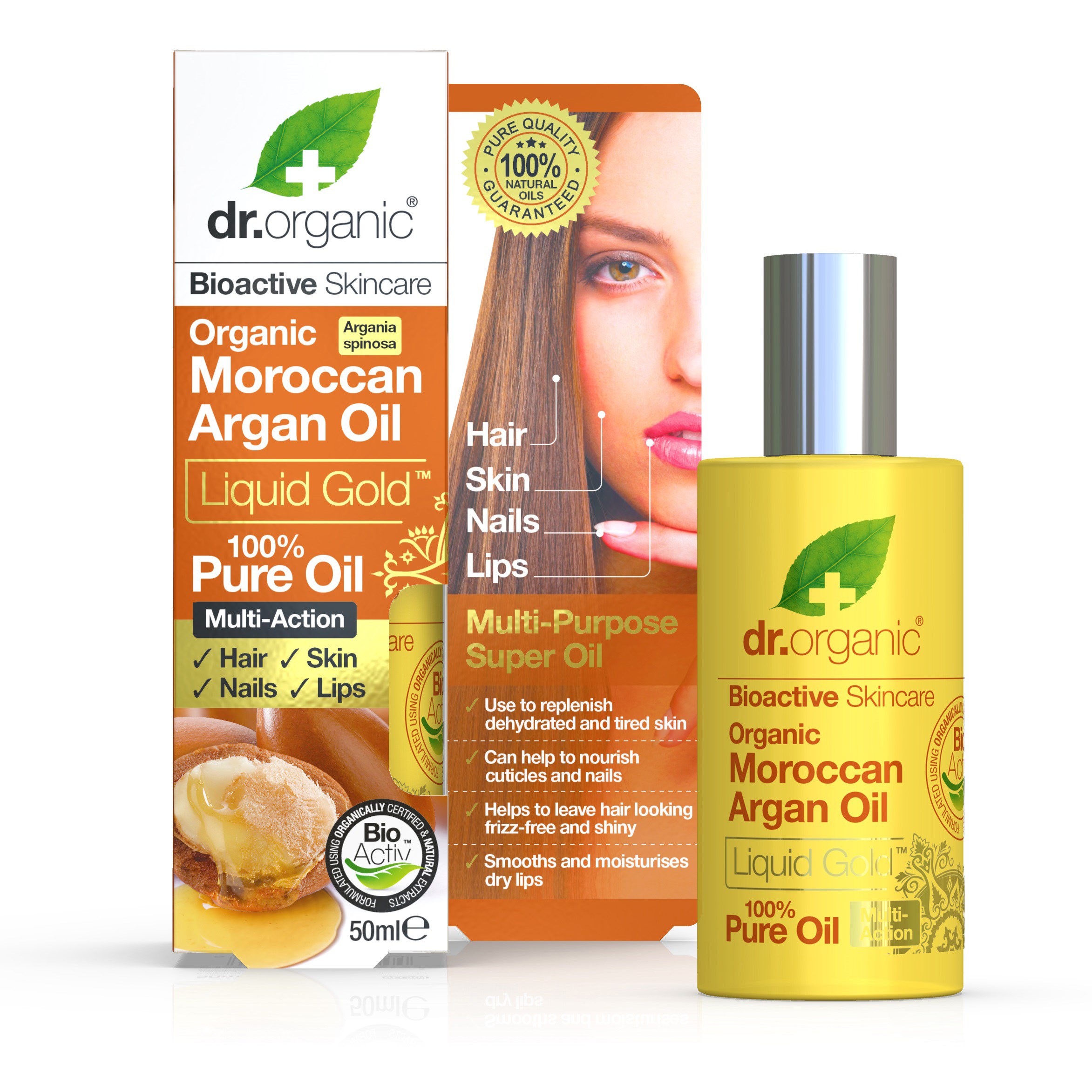 Dr. Organic Argan Argan Oil 50 ml billede